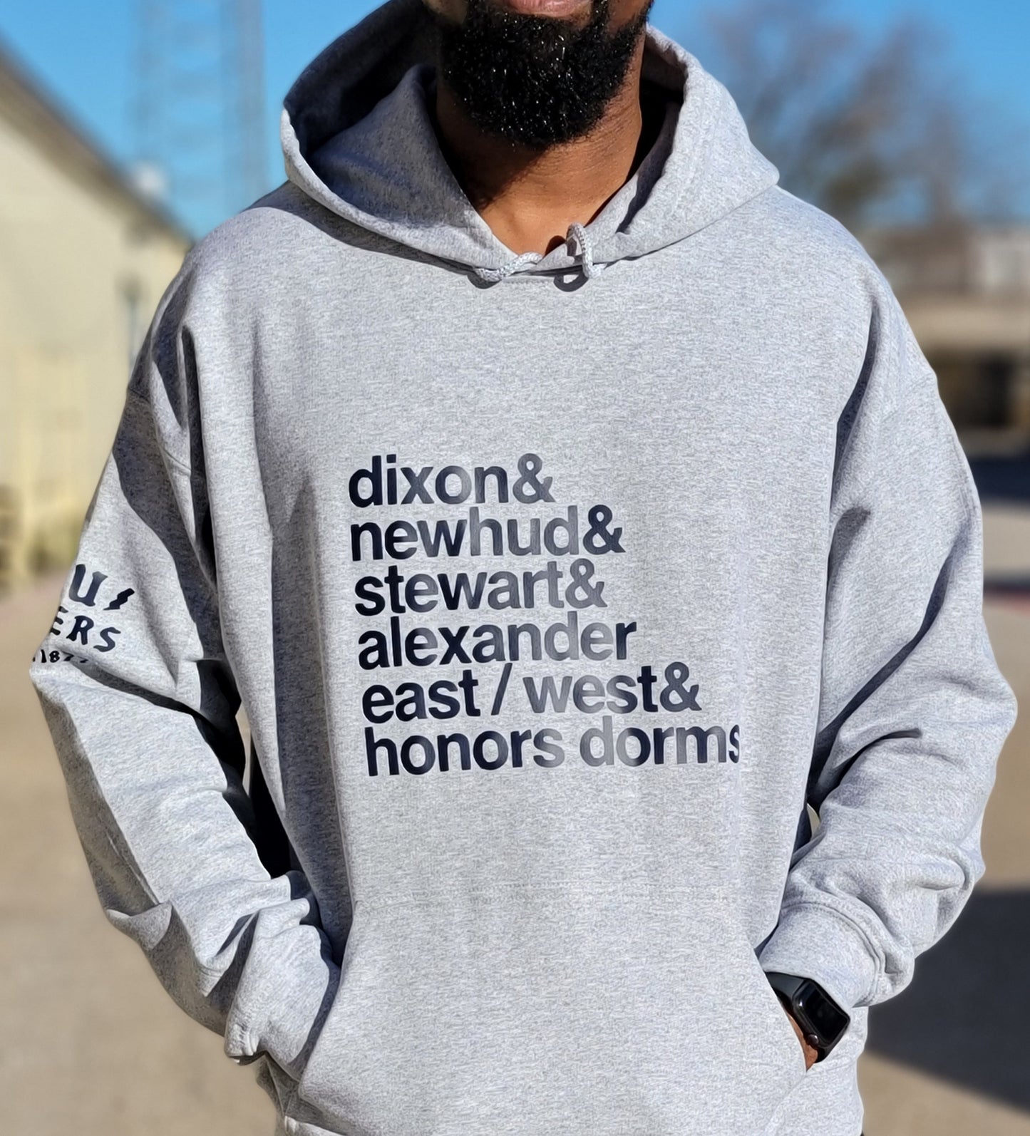 #Thee Dorms Hoodie